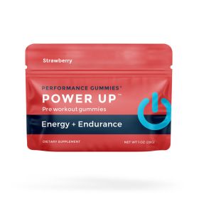 Strawberry Power Up Pre-Workout Supplements (12-Pack)