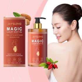 Luxury Plant Body Massage Oil Skin Firming Hydrating Oil for Buttocks Abdomen Thighs Underarms Smooth Dull Dry Skin 100ml