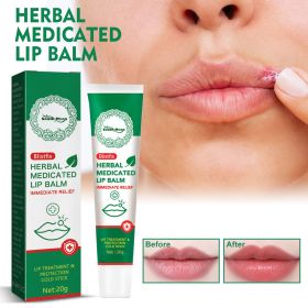 South Moon Herbal Medicated Lip Balm, Lips Dry Crack Dead Skin And Moisturize Care Lip Balm