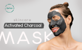 2-Pack Activated Charcoal Facial Mask - Deep Cleansing & Pore Purifying Skin Care Bundle for Acne, Blackheads, and Radiant, Refreshed Complexion