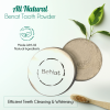 BeNat All-Natural Toothpowder and Bamboo Toothbrush Bundle - Eco-Friendly Oral Care Set, Fluoride-Free Teeth Whitening Pack with Essential Oils