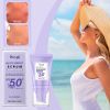 SPF50+ PA++++ Matte Oil Control Serum Sunscreen 50g Oat Ectoin Zinc PCA Infused Shine-Free Facial Sun Lotion Makeup Primer Lightweight Non Greasy Sun