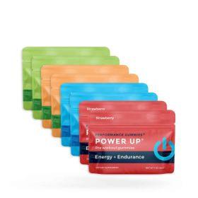 Energon Performance Gummies | Power Up and Recover (12-Pack Variety)