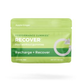 Recover Post-Workout Supplement Gummies (Option: 12-Pack) - Apple Ginger)