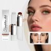 2-in-1 Color Changing Foundation Stick with Built-in Makeup Brush