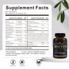Biotin | Collagen | Hyaluronic Acid | Keratin - Support Normal Hair Growth Cycle - Skin & Nails - 25000mcg Vitamins B1, B2, B3