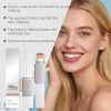 2-in-1 Color Changing Foundation Stick with Built-in Makeup Brush