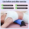 Foam Roller with Detachable Stand, 18" Deep Tissue Massage Roller, Beginner-Friendly Support Design for Muscle Recovery, Home Workout & Fitness