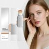2-in-1 Color Changing Foundation Stick with Built-in Makeup Brush