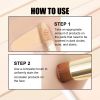 2 In 1 Double Head Concealer Stick with Liquid Concealer Wand, Buildable Medium Coverage Cream Concealer