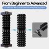 Foam Roller with Detachable Stand, 18" Deep Tissue Massage Roller, Beginner-Friendly Support Design for Muscle Recovery, Home Workout & Fitness