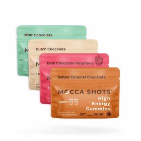 Mocca Shots Energy Gummies with Caffeine (Option: 12-Pack - Variety Box)